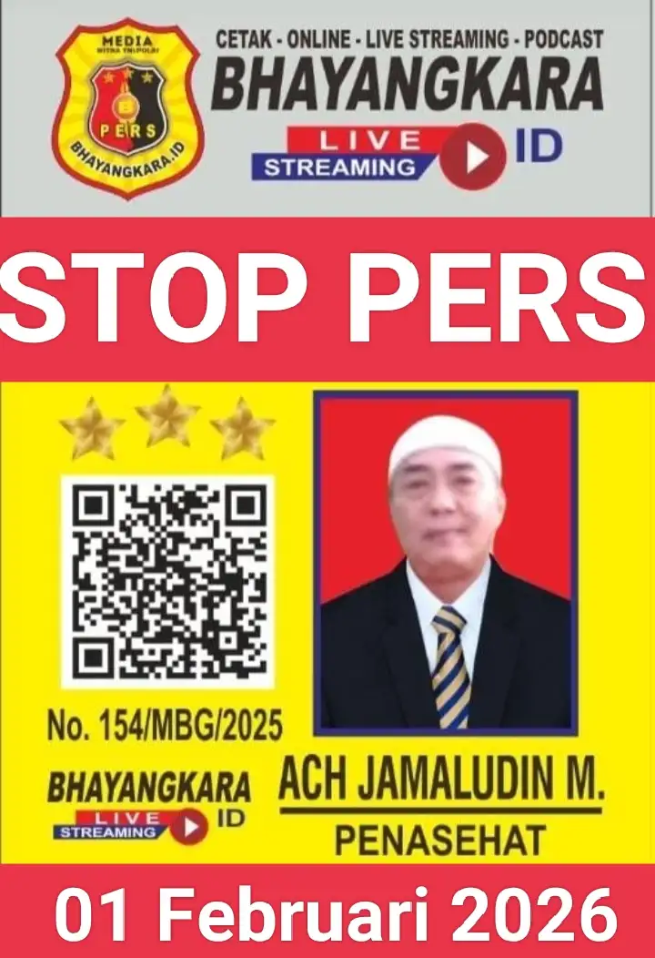 STOP PERS Atas Nama JAMALUDIN