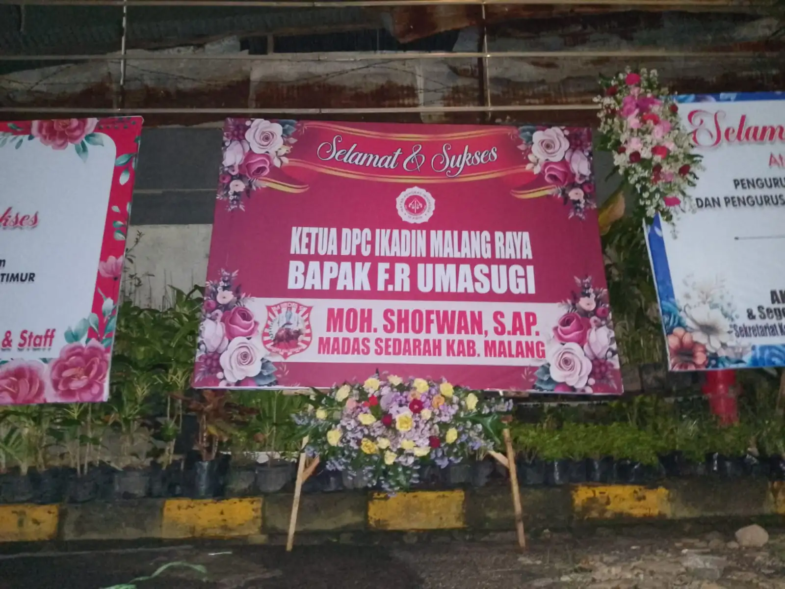 MADAS SEDARAH  Kabupaten Malang Sampaikan Ucapan Selamat Kepada Ketua DPC IKADIN Malang Raya
