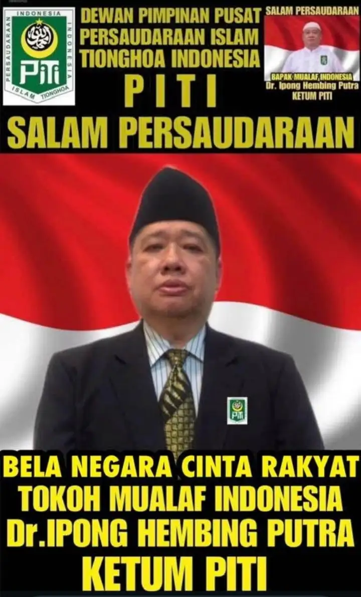 Ketum PITI Dr. Ipong Hembing Putra Apresiasi Prabowo Lunasi Utang BLBI Rp640 Triliun Lebih Cepat