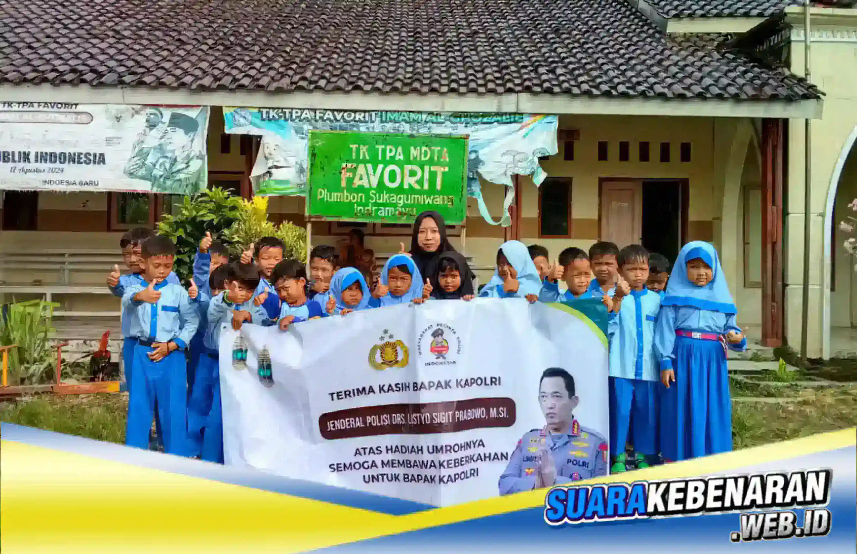 Kapolri Kembali Berangkatkan Umroh Guru PAUD, TK-TPA hingga Buruh Tani