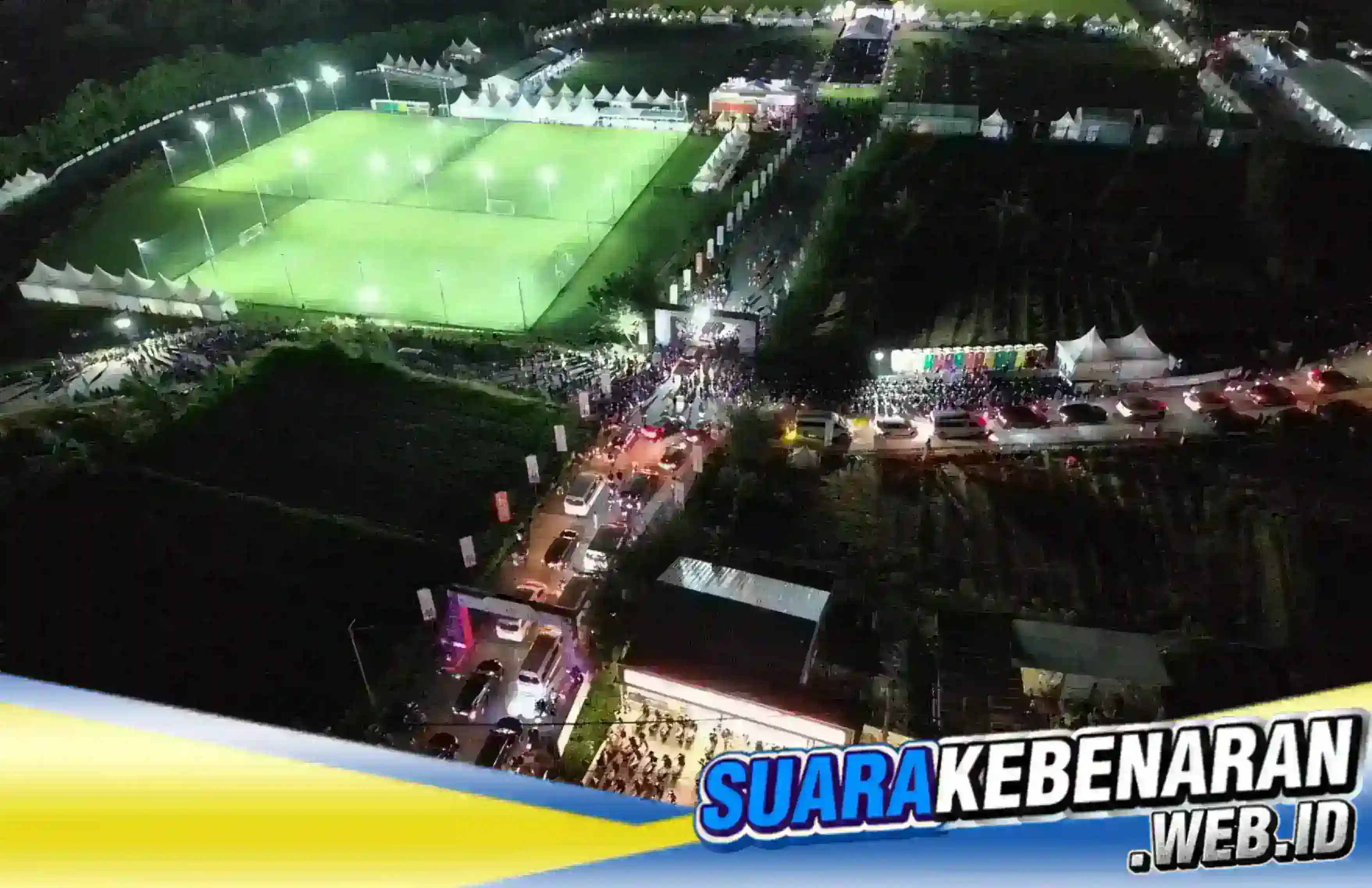 ETLE Drone Patrol Presisi Temani Langkah Runners di Kemala Run 2026
