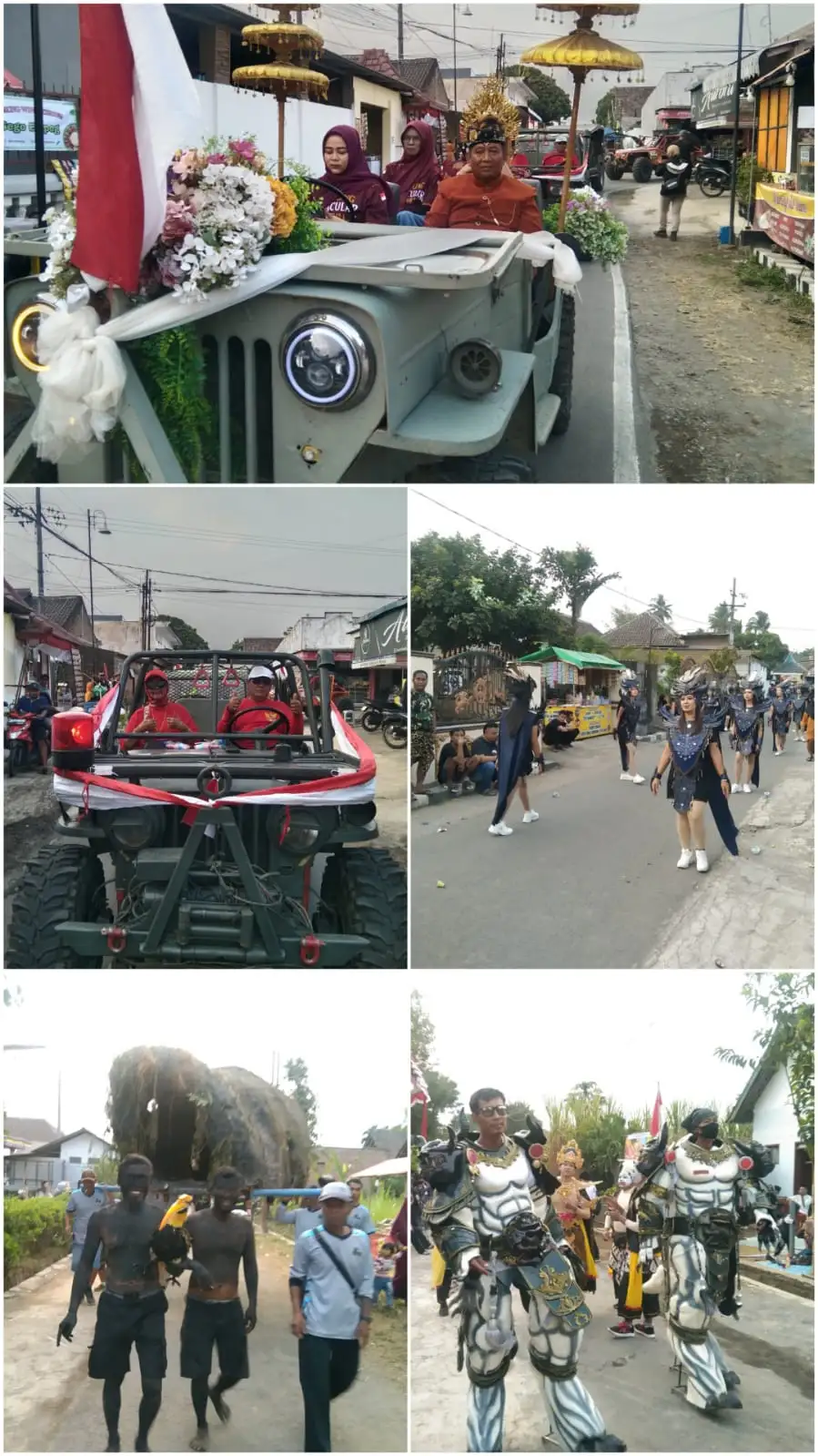 Karnaval “Tanggung Spektakuler” Meriah, 11 RW dan 31 RT Desa Tanggung Turut Ambil Bagian