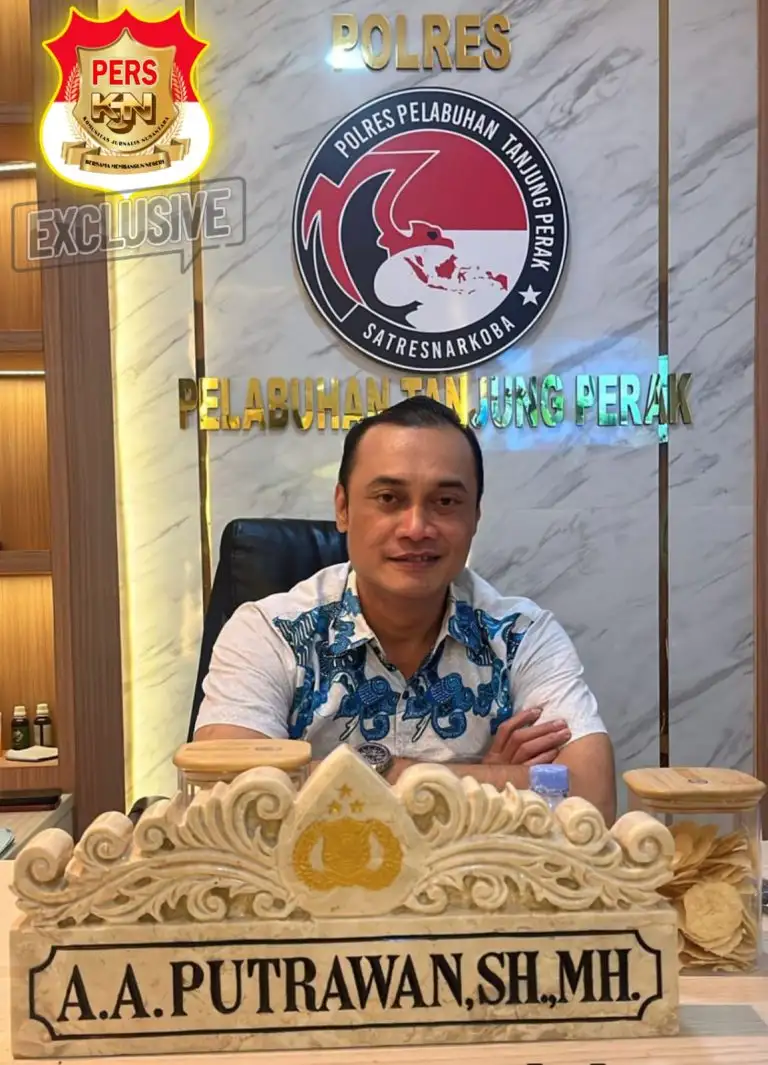 Kasat Narkoba Yang Baru Polres Tanjung Perak Surabaya AKP Adik Agus Putrawan, S.H., M.H. Berhasil Meringkus Bandar Narkoba Dengan Hitungan 8 Hari