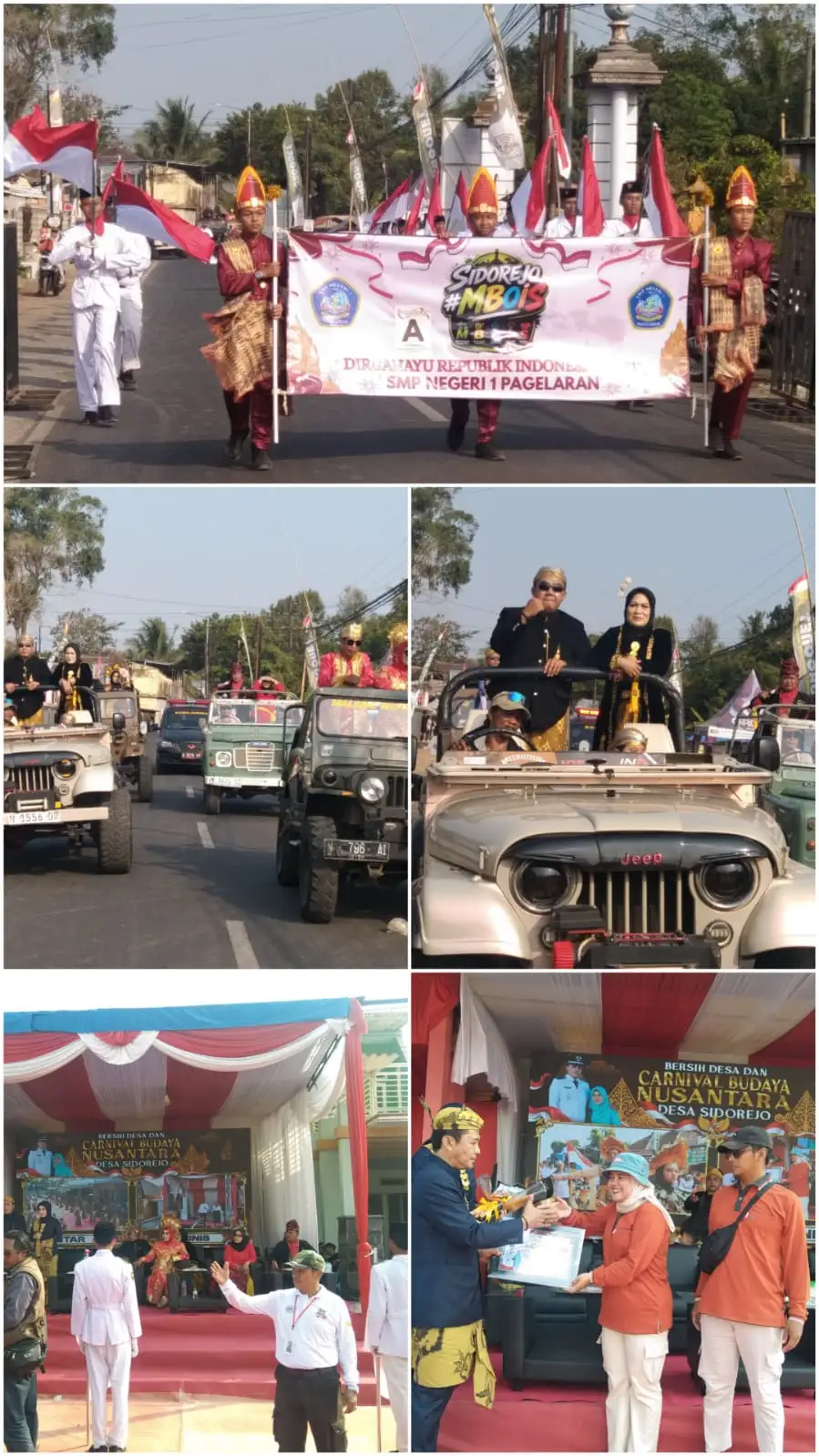 Pemdes Sidorejo Pagelaran Gelar Carnival Bersih Desa Penuh Kreativitas Warga