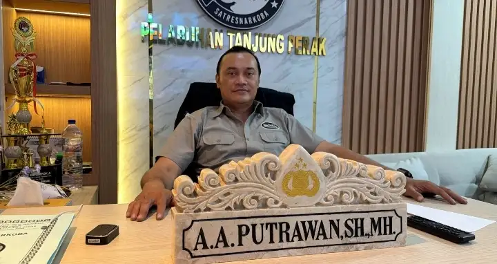 Pemuda Banyu Urip Diciduk Satrenarkoba Polres Pelabuhan Tanjung Perak Surabaya