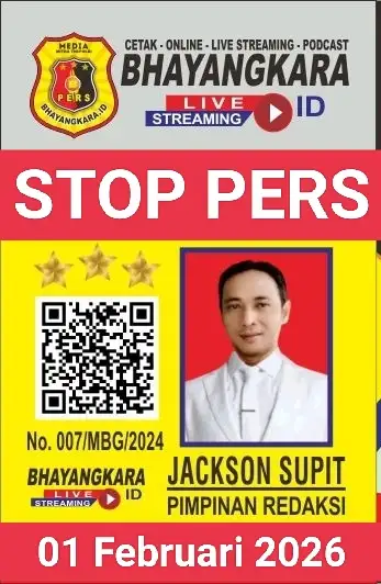 STOP PERS Atas Nama JACKSON GRADIUS SUPIT