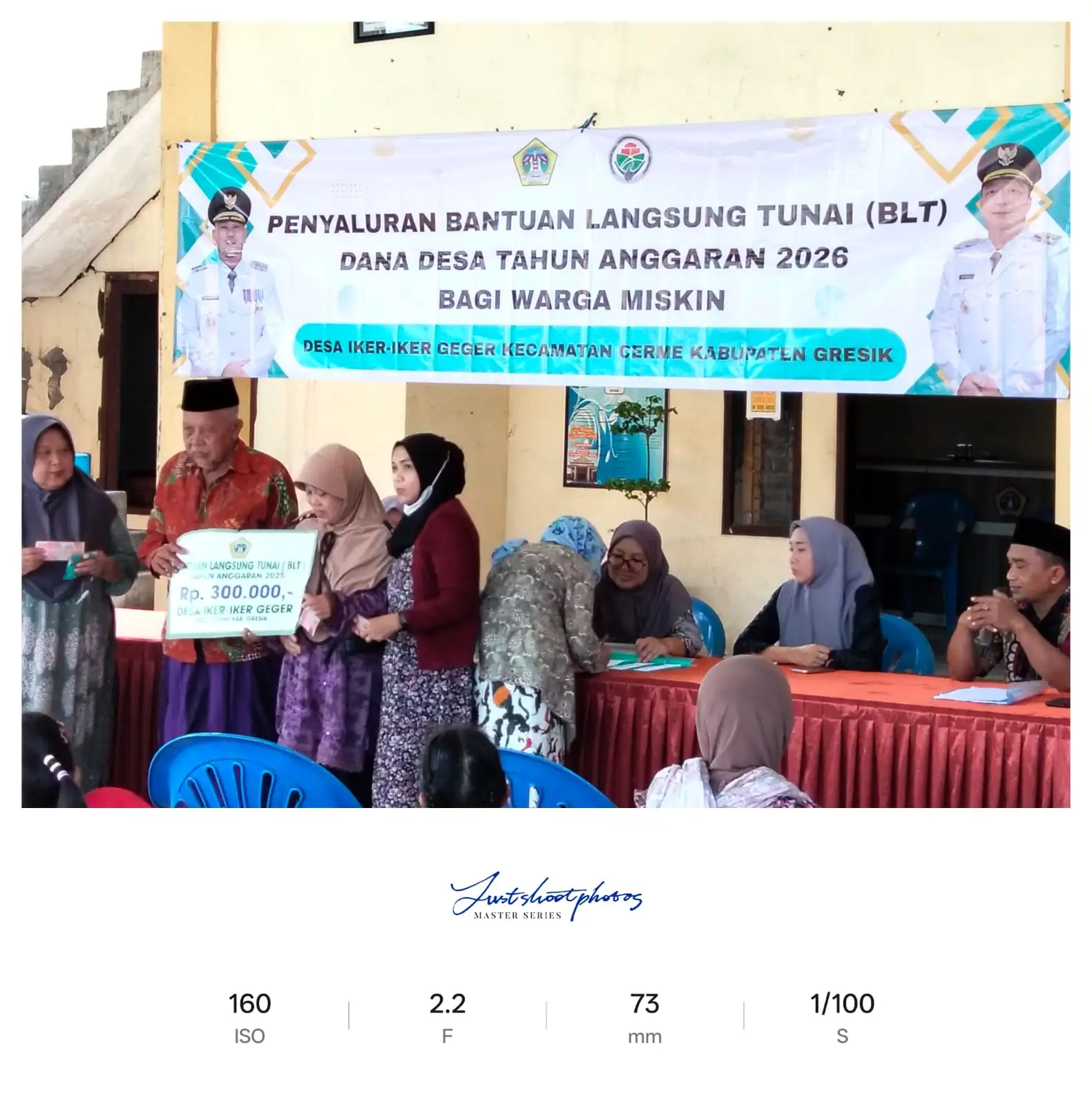 BLT Dana Desa 2026 Mulai Disalurkan, Warga Iker-iker Gresik Sambut Dengan Bahagia